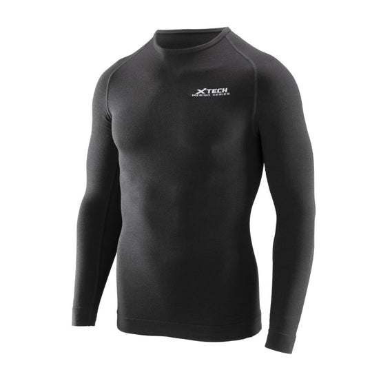 MAGLIA A MANICHE LUNGE MERINO TECH 01 X-TECH