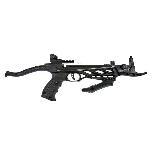 PISTOLA BALESTRA RICURVA ALLIGATOR TCS1 80 LIBBRE NERA MAN KUNG