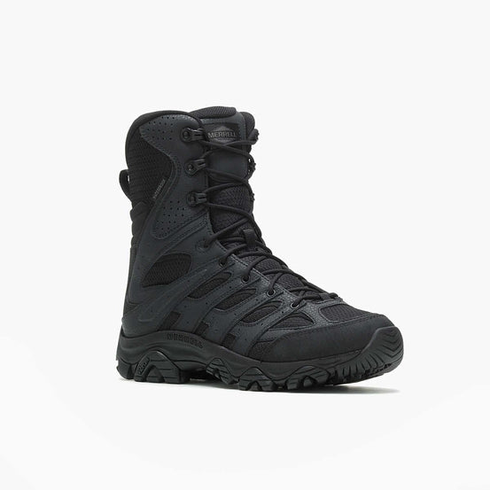 ANFIBI MOAB 3 TACTICAL 8" ZIP WP NERI MERRELL