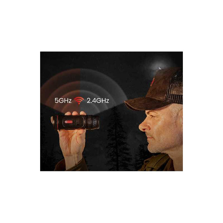 VISORE TERMICO MONOCULARE TE411 VISIONE FINO A 1000M GUIDE OUTDOOR