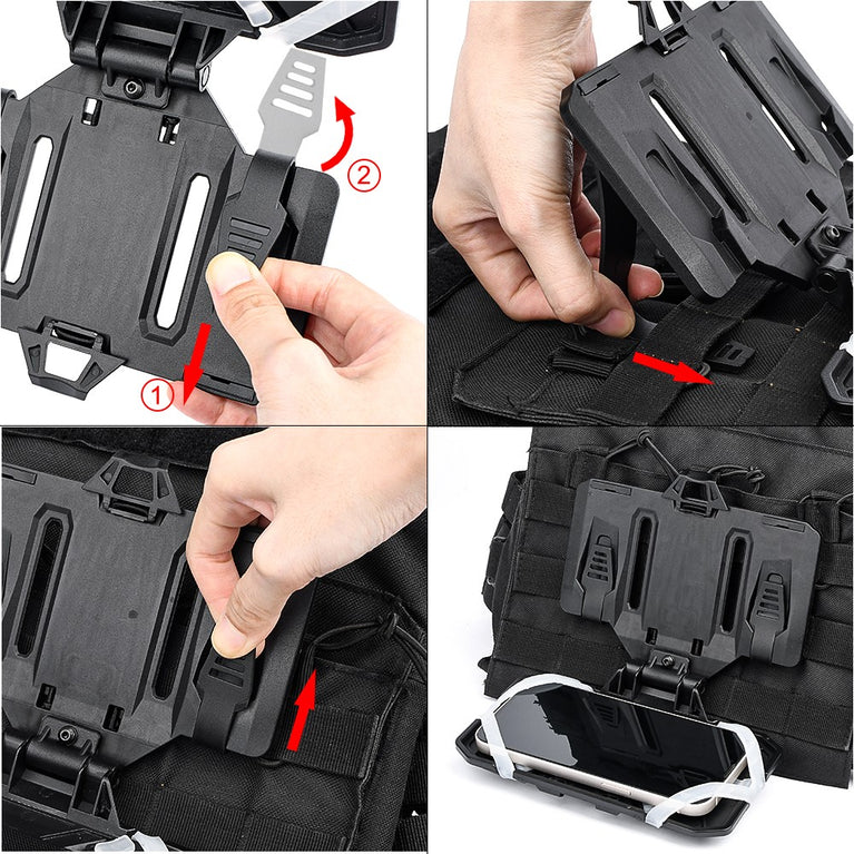 TASCA PORTA SMARTPHONE IN POLIMERO NERO MP