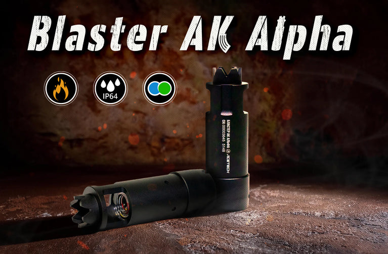 SILENZIATORE TRACER BLASTER AK ALPHA ACETECH