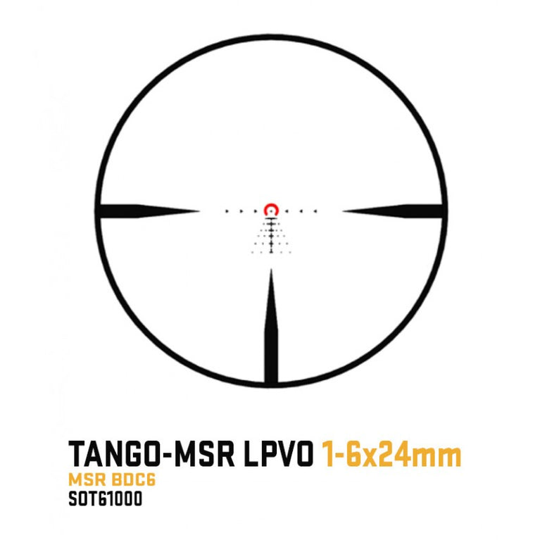 OTTICA TANGO-MSR 1-6X24 SFP BDC-6 COYOTE SIG SAUER