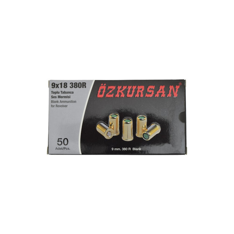 CARTUCCE A SALVE CALIBRO 380 R  50 PCS  ÖZKURSAN