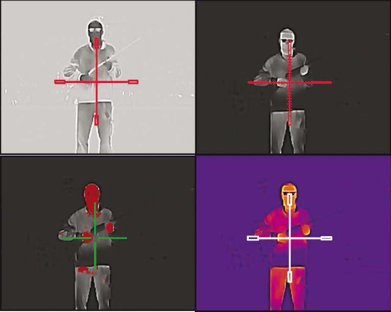 OTTICA/MONOCOLO TERMICO FLAME-R 2,5X-20X KONUS