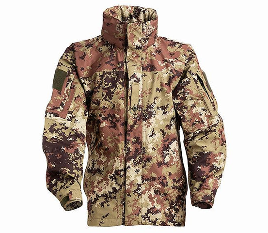 PARKA IMPERMEABILE CON STELLETTE VEGETATO ITALIANO OPENLAND