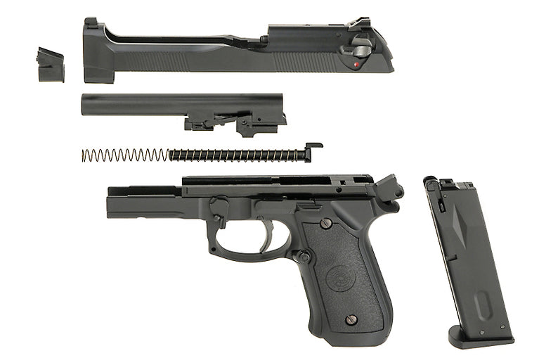 PISTOLA SOFTAIR HG-190 A GAS BLOWBACK NERA HFC