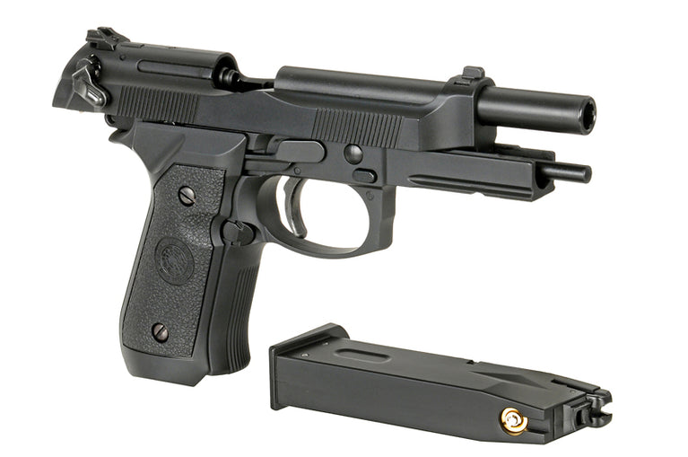 PISTOLA SOFTAIR HG-190 A GAS BLOWBACK NERA HFC