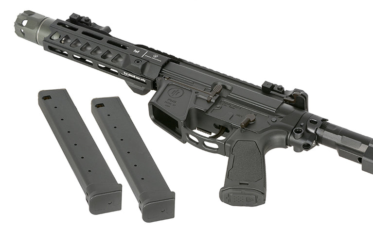 FUCILE SOFTAIR ELETTRICO STRIKE INDUSTRIES X PWS PDW 7" E-SHOOTER ETU GEN. 2 CYMA PLATINUM