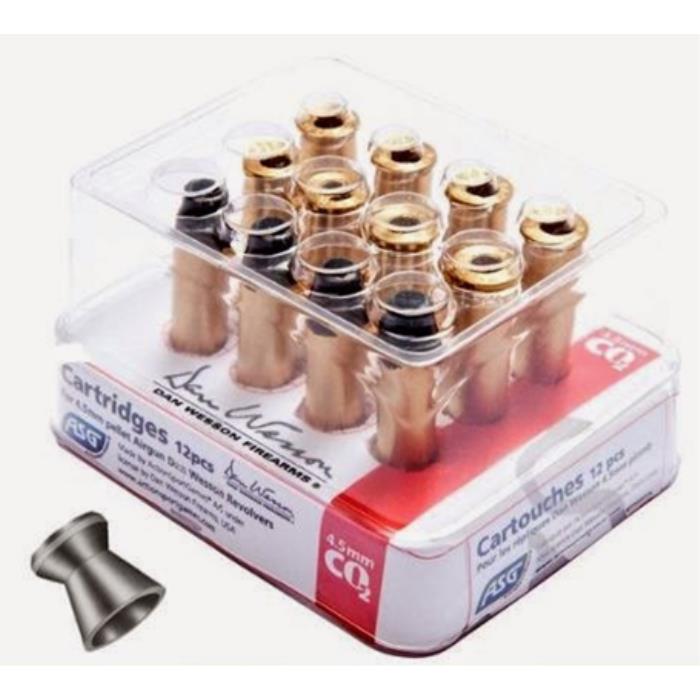 SET 12 BOSSOLI PER REVOLVER IAA114; IAA116; IAA120 ASG