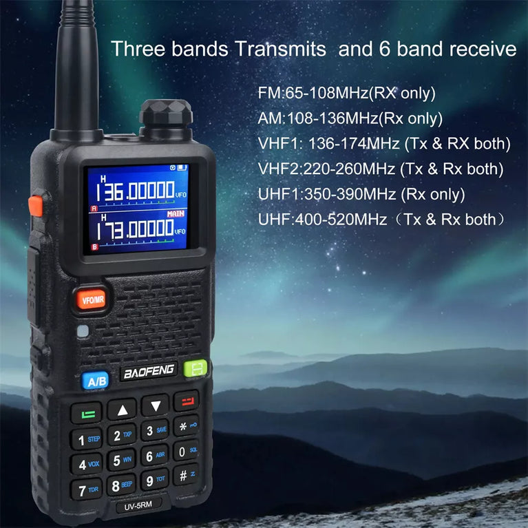 RADIO TRI-BANDA UV-5RM BAOFENG