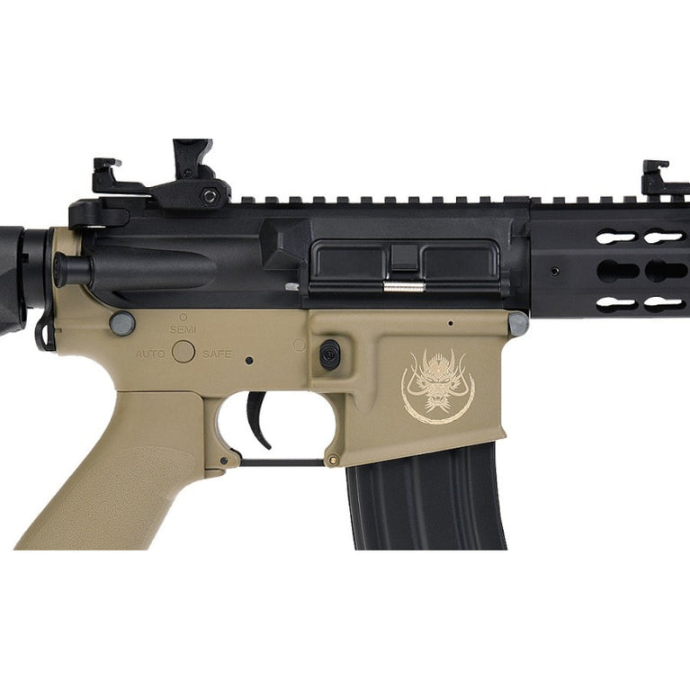 FUCILE SOFTAIR ELETTRICO M4 KENJI SHORT S TAN SAIGO DEFENSE