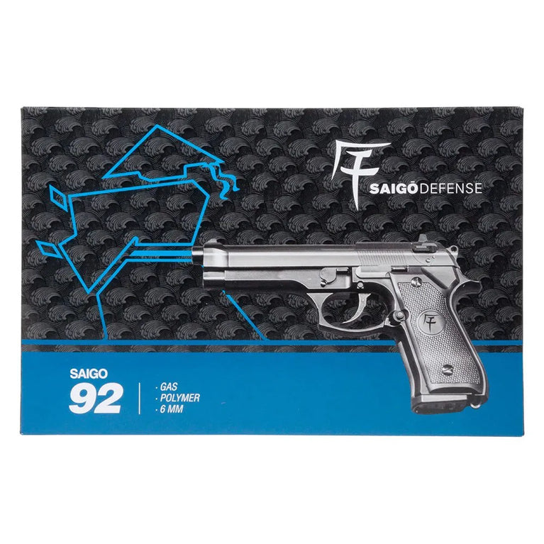PISTOLA SOFTAIR A GAS BERETTA 92 SAIGO DEFENSE