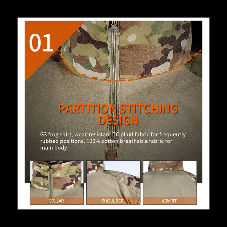 COMBAT UNIFORM G3 MULTICAM SIXMM
