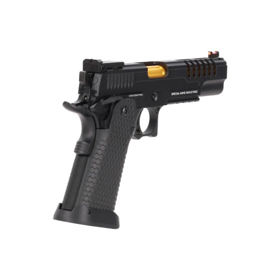 PISTOLA SOFTAIR A GAS/CO2 SA-VGP25 SERIE VAPOR NERA/DORATA SPECNA ARMS
