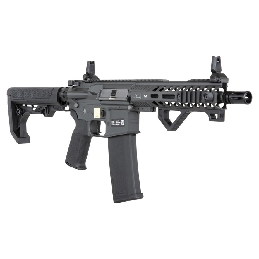 FUCILE SOFTAIR ELETTRICO RRA SA-P17 PRIME LIGHT OPS STOCK ASTER II ETU NERO/GRIGIO SPECNA ARMS