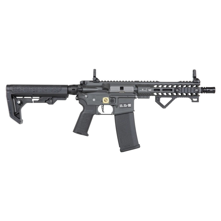 FUCILE SOFTAIR ELETTRICO RRA SA-P17 PRIME LIGHT OPS STOCK ASTER II ETU NERO/GRIGIO SPECNA ARMS