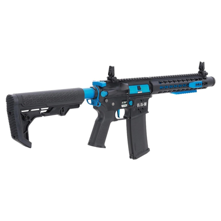 FUCILE SOFTAIR ELETTRICO SA-E40 EDGE HAL2 ETU LIGHT OPS STOCK GEN.2 NERO/BLU SPECNA ARMS