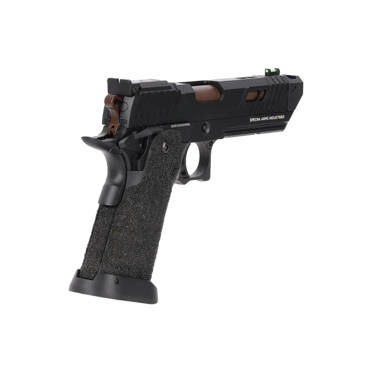 PISTOLA SOFTAIR A GAS/CO2 SA-VGP22 SERIE VAPOR NERA/BRONZO SPECNA ARMS