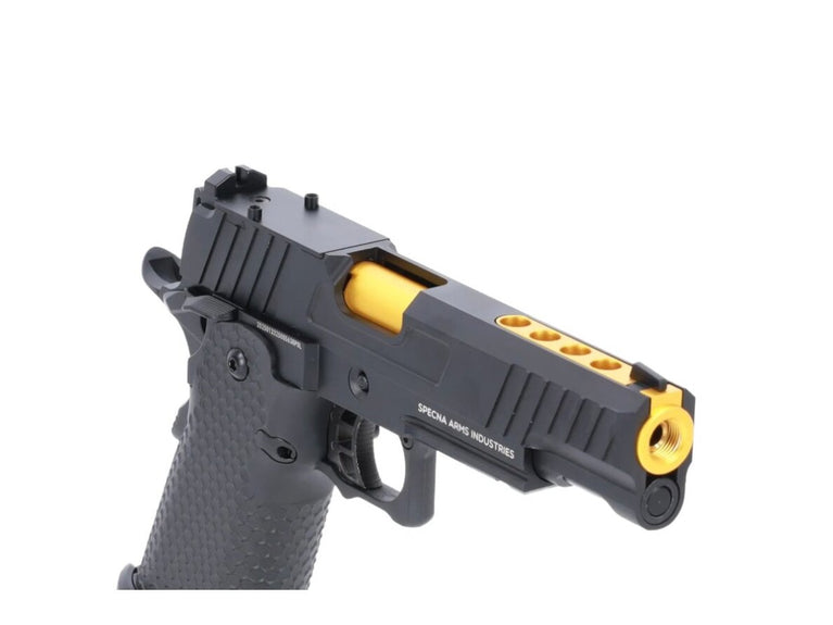 PISTOLA SOFTAIR A GAS/CO2 SA-VGP19 SERIE VAPOR NERA/DORATA SPECNA ARMS