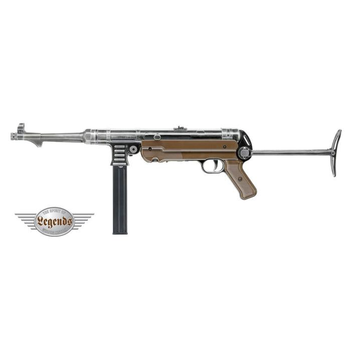 FUCILE LEGENDS Mp40 GERMAN LEGACY CO2 CAL. 4,5 POT.<7.5J UMAREX