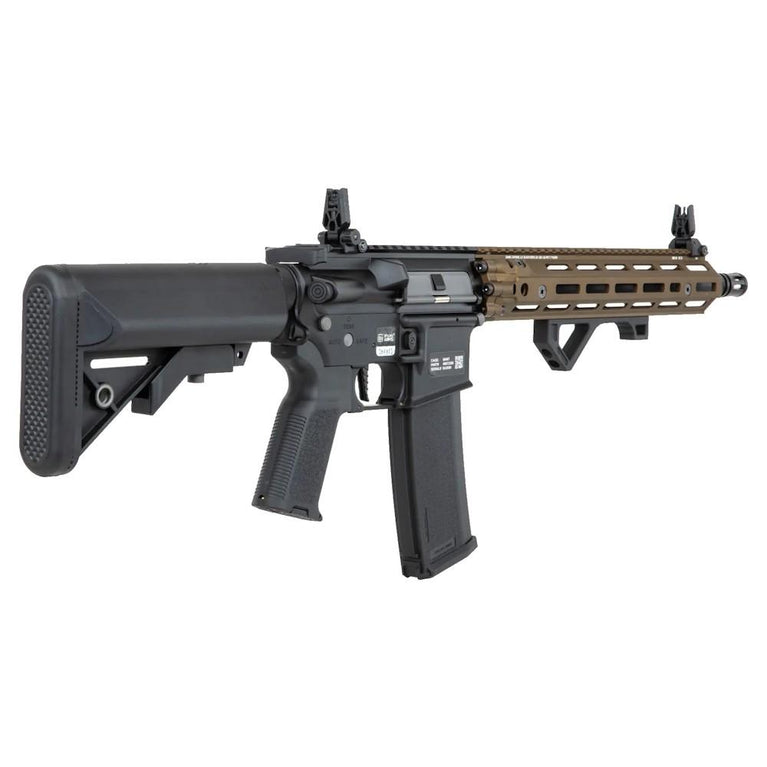 FUCILE SOFTAIR ELETTRICO DANIEL DEFENSE RIS III 12.5" SA-P28 PRIME HAL ETU CHAOS BRONZE/NERO SPECNA ARMS