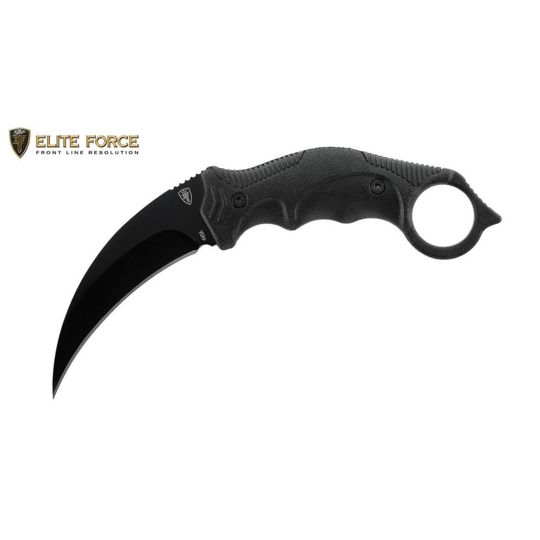 COLTELLO KARAMBIT EF717 FULL BLACK ELITE FORCE