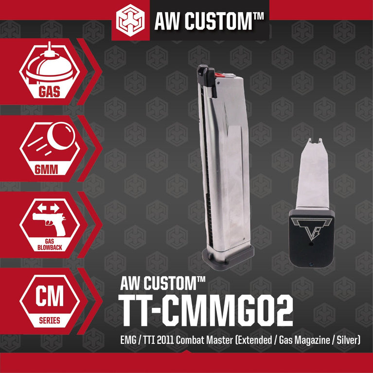 CM0330 2011 COMBAT MASTER ALPHA FULL METAL FULL AUTO GBB TARAN TACTICAL