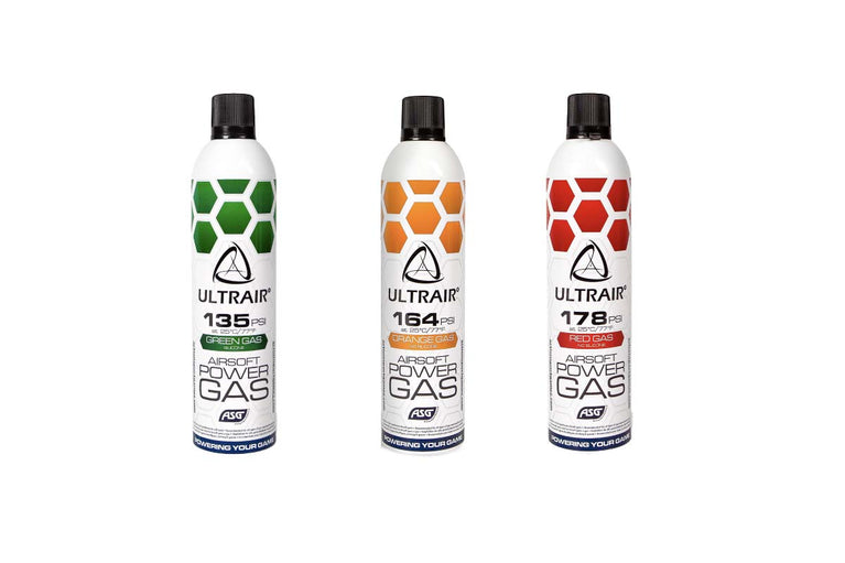 GAS  ULTRAIR Red Power  (178 PSI) - 570 ml ASG