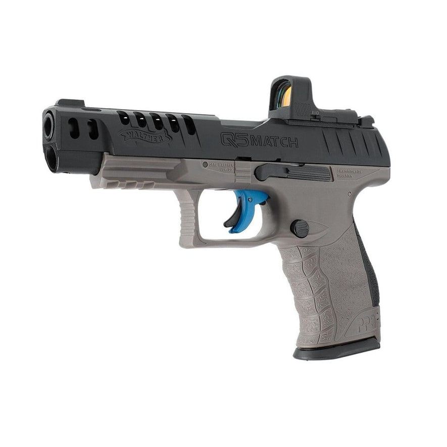 PISTOLA A CO2 WALTHER Q5 MATCH COMBO CAL. 4,5 <7,5J UMAREX