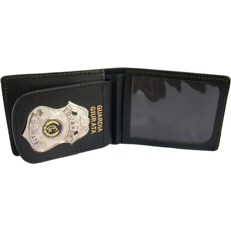 PORTAFOGLIO IN PELLE CON PATTELLA ESTRAIBILE GUARDIA GIURATA VEGA HOLSTER