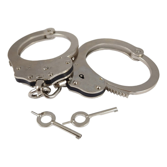 MANETTE SPAGNOLE IN ACCIAIO CON DOPPIA CHIAVE ALCYON