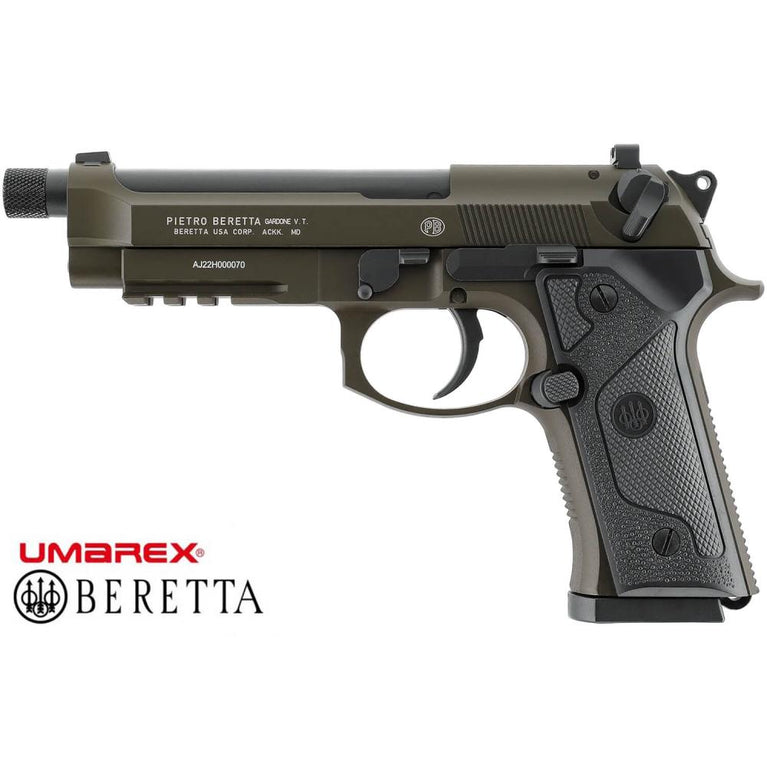 Pistola Beretta M9 A3 Colore Verde Militare Cal.4.5 Pot.<7.5 Joule