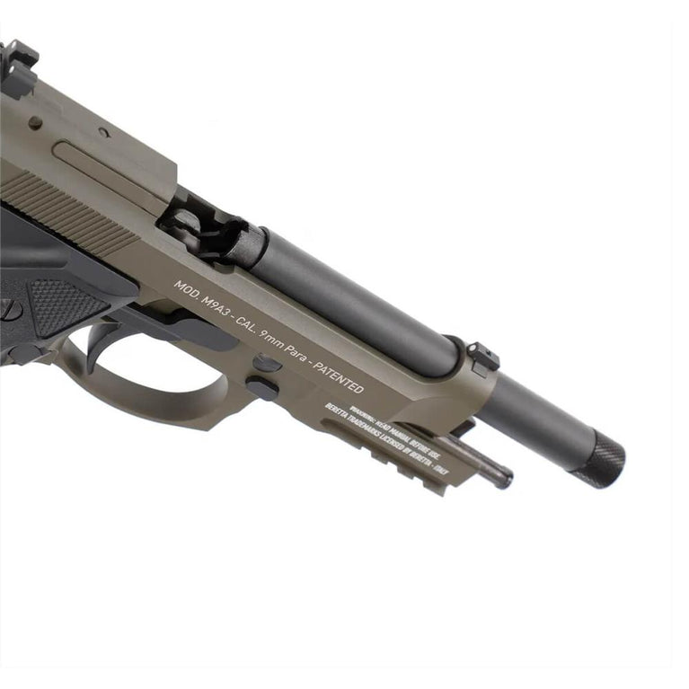 Pistola Beretta M9 A3 Colore Verde Militare Cal.4.5 Pot.<7.5 Joule