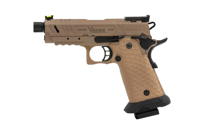 PISTOLA CS HI CAPA  VENGEANCE COMPACT TAN VORSK