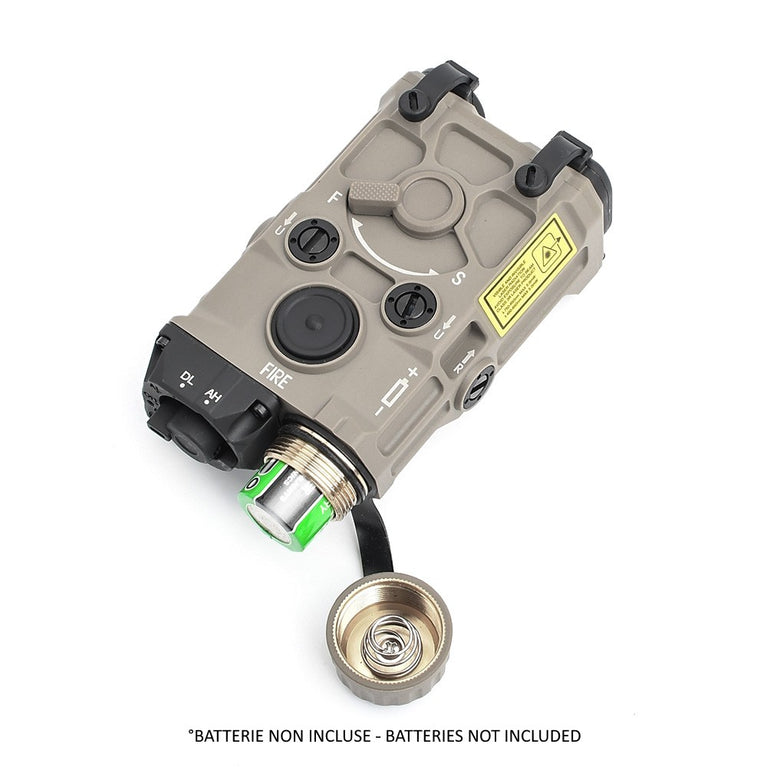 ANPEQ CON TORCIA E PUNTATORE LASER WADSN