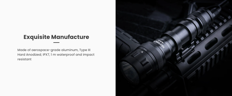 TORCIA DA 860 LUMEN TACTICAL SET WL50 IR LED DUAL-LIGHT NEXTORCH