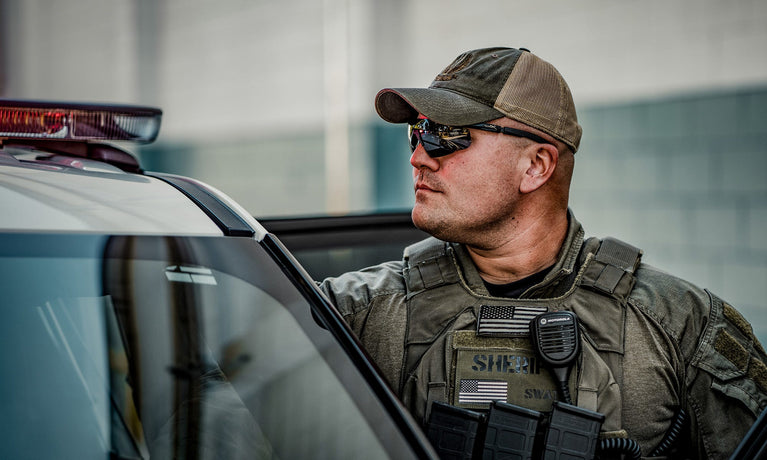 OCCHIALI PROTTETTIVI BALISTICI SABER ADVANCED SET CON TRE LENTI E MONTATURA NERA WILEY X