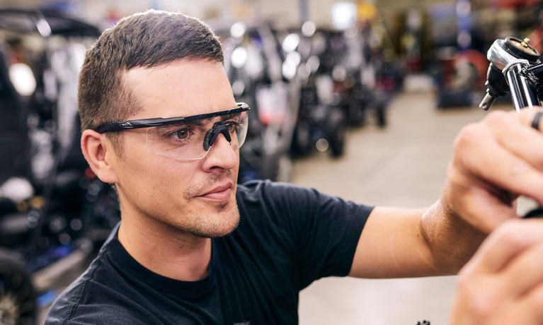 OCCHIALI PROTTETTIVI BALISTICI SABER ADVANCED SET CON TRE LENTI E MONTATURA NERA WILEY X