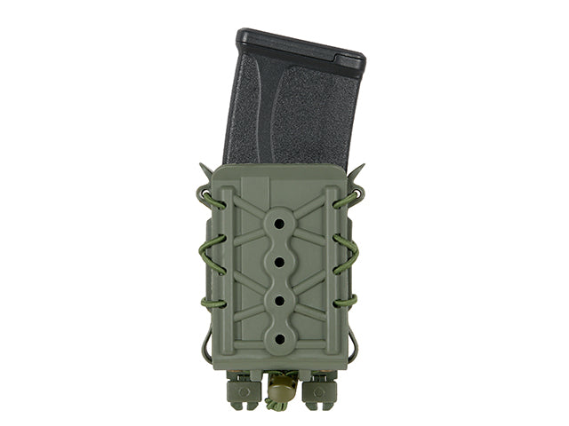 TASCA UNIVERSALE PORTA CARICATORE CAL. 5.56/7.62 IN POLIMERO VERDE