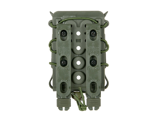 TASCA UNIVERSALE PORTA CARICATORE CAL. 5.56/7.62 IN POLIMERO VERDE