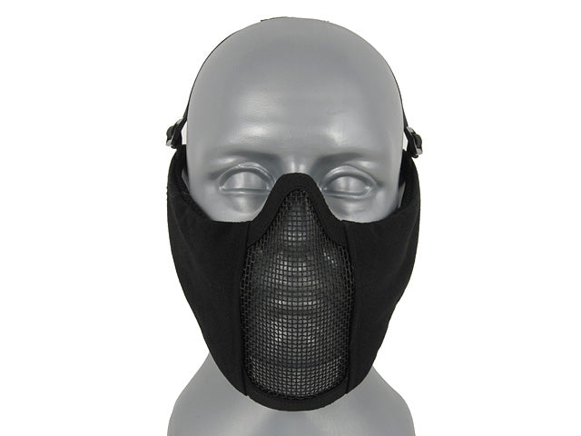 Maschera protettiva a mezza faccia NERA MESH 3.0 WOSPORT
