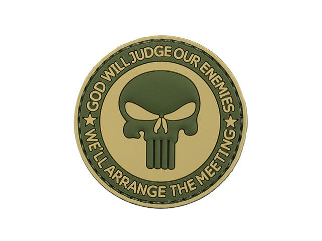 PATCH GOMMATA PUNISHER GOD WILL JUDGE 8FIELDS