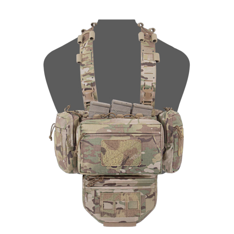 CHEST RIG MCR MK1 TYPE 2 COMPLETAMENTE ACCESSORIATO WARRIOR