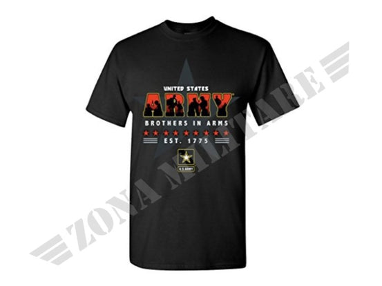 Maglietta Brothers In Army Black Color