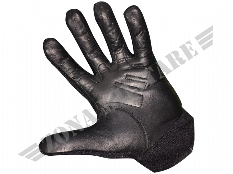 Guanti Eumar Colore Nero Pelle E Cordura