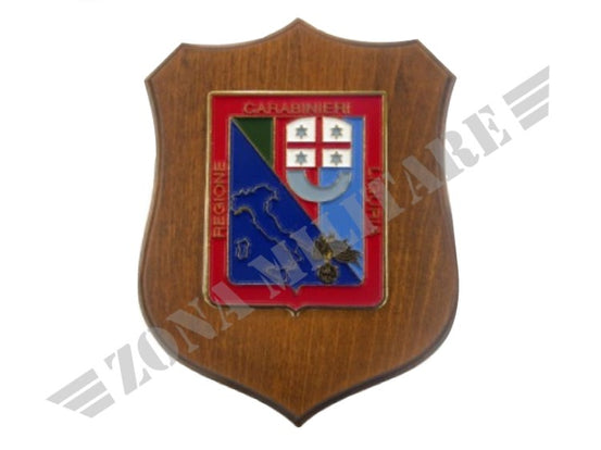 Crest Regione Liguria Legno E Metallo