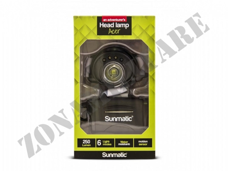 Torcia Frontale Acer Sunmatic 250 Lumens
