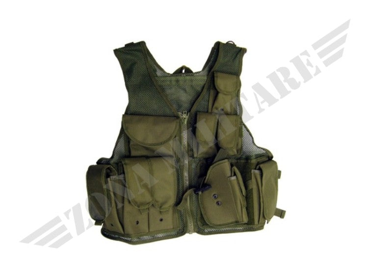 Tactical Vest Giubbino Tattico Royal Green