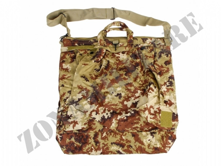 Borsa Porta Casco Con Tracolla Vegetata Sbb